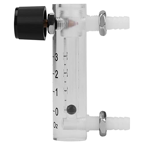 Gas Meter LZQ 2 Flowmeter 0 3LPM Meter with Control Valve for Oxygen Air Gas