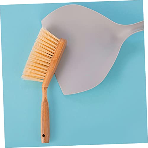 1 Set Desktop Cleaning Kit Cleaning Brush Car Cleaning Kit Keyboard Mini Broom Car Small Brush Mini Dustpan Sofa Bed Car Table Dustpan Desktop Dust Pan Small Dustpan Brush Grey ORFOFE