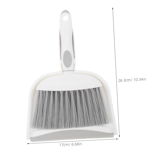 IMIKEYA 1 Set Mini Broom Dustpan Freezer Keyboard Broom Stuff Detail Pans Wipes Mop Sink Bucket Brush Broom Spray Blinds Table Top Brush Desktop Broom Vacuum Broom Pet Sweeping Wok Pp