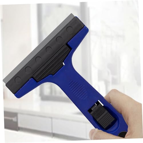 CONGARTENO 3pcs Cleaning Scraper Blade Car Scrapper Razors Blades Car Window Squeegee Tile Stickers Tile Scraper Blade Floor Cleaning Tools Portable Wall Scrapers Car Scraper Pp Plastic Blue