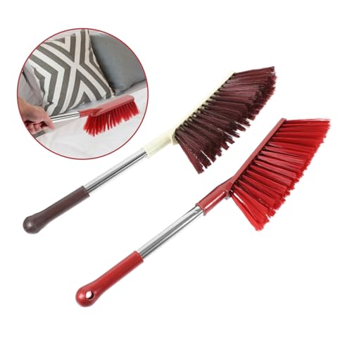 SOESFOUFU 2pcs Dust Broom Furniture Broom Brush Carpet Hand Brush Quilt Hand Brush Car Hand Broom Hair Broom Brush Hand Broom Brush Whisk Broom Cleaning Brush Hand for Cleaning Nylon