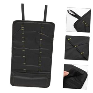 IMIKEYA Knife Bag Chef Tools Protector Portable Pouch Knives Accessory Pouch Holders Para Guardar Travel Chef Knife Case Carrier Cases for Collections Knives Pouch Pen Black Oxford Cloth