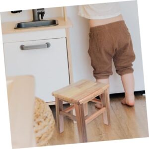 GAROZATION Living Room Stool Small Step Stool Childs Chair Child Step Stool Childrens Stool Make up Stool Shoe Change Stool Step Stool for Stools for Children's Stool