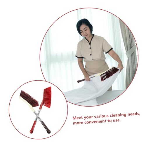 SOESFOUFU 2pcs Dust Broom Furniture Broom Brush Carpet Hand Brush Quilt Hand Brush Car Hand Broom Hair Broom Brush Hand Broom Brush Whisk Broom Cleaning Brush Hand for Cleaning Nylon