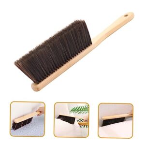 Healeved 2pcs Cleaning Brush Household Brooms Bed Brush Kid Broom Hand Broom Dish Brush with Soap Dispenser Fireplace Brush Small Duster Brush Desk Brush Handheld Brush Brown Lotus Tree