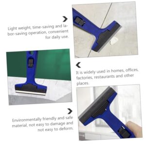 CONGARTENO 3pcs Cleaning Scraper Blade Car Scrapper Razors Blades Car Window Squeegee Tile Stickers Tile Scraper Blade Floor Cleaning Tools Portable Wall Scrapers Car Scraper Pp Plastic Blue