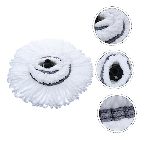 COOLHIYA Mop Replacement Head Mop Heads Universal Commercial Mop Handle Mop Parts Replacement Refill Cleaning Mop Head Mop Head Replacement Floor Mop Cotton Thread