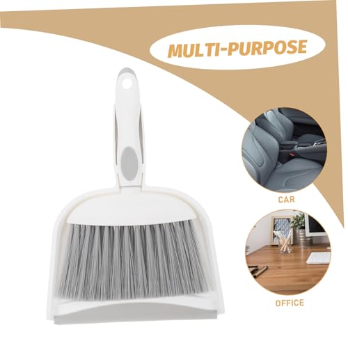 IMIKEYA 1 Set Mini Broom Dustpan Freezer Keyboard Broom Stuff Detail Pans Wipes Mop Sink Bucket Brush Broom Spray Blinds Table Top Brush Desktop Broom Vacuum Broom Pet Sweeping Wok Pp