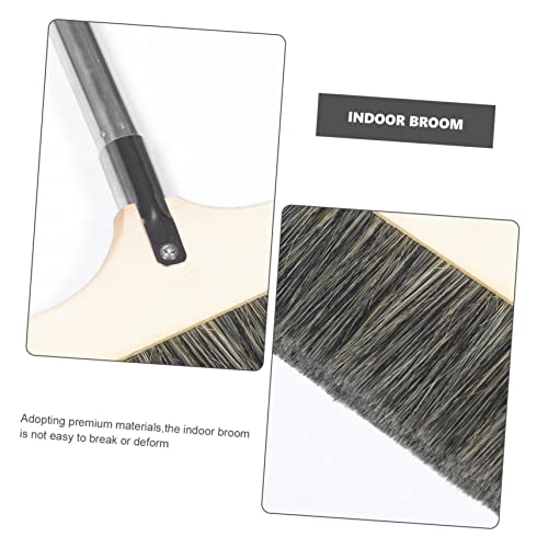 BCOATH Splicable Broom Indoor Broom Stand up Dustpan Kitchen Sweeping Brooms Kitchen Cleaning Rv Broom Hair Sweeping Brooms Outdoor Broom Cleaning Dustpan Kit Broom for Rv Stainless Steel