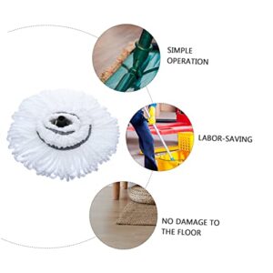 COOLHIYA Mop Replacement Head Mop Heads Universal Commercial Mop Handle Mop Parts Replacement Refill Cleaning Mop Head Mop Head Replacement Floor Mop Cotton Thread