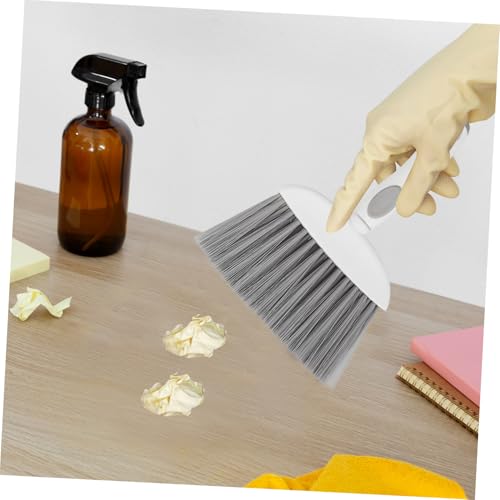 IMIKEYA 1 Set Mini Broom Dustpan Freezer Keyboard Broom Stuff Detail Pans Wipes Mop Sink Bucket Brush Broom Spray Blinds Table Top Brush Desktop Broom Vacuum Broom Pet Sweeping Wok Pp