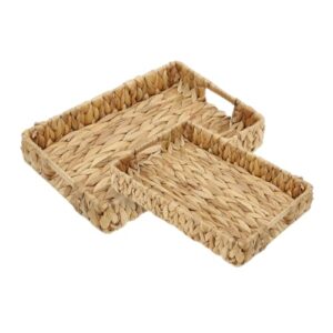 butifulsic 1 set woven baskets decorative storage basket khaki baskets for organizing straw organizer baskets