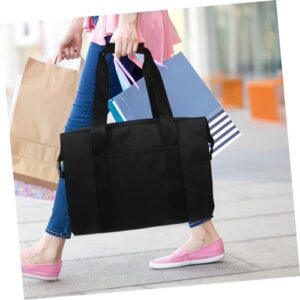 Insulated Shopping Bag Containers for Food Insulated Bag Groceries Large Insulated Cooler Bag Catering Bag Food Bags Insulated Grocery Bag Grocery Bags Cooler Bags Insulated Black PartyKindom