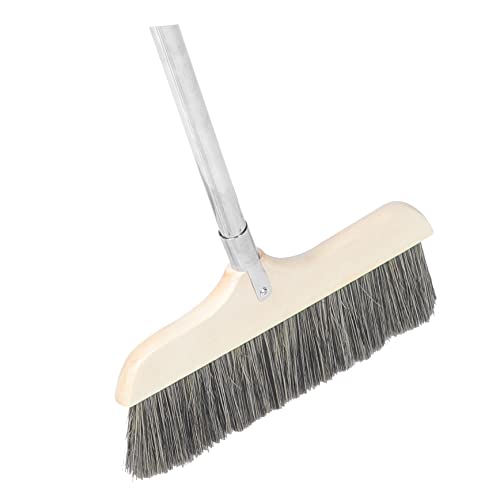 BCOATH Splicable Broom Indoor Broom Stand up Dustpan Kitchen Sweeping Brooms Kitchen Cleaning Rv Broom Hair Sweeping Brooms Outdoor Broom Cleaning Dustpan Kit Broom for Rv Stainless Steel