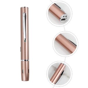 TOKIDNY Medical Flashlight Pen Light for Nurses Examination Pen Light Pocket Torch Rechargeable Flashlight Reusable Flashlight Electric Torch Inspection Light Zinc Alloy