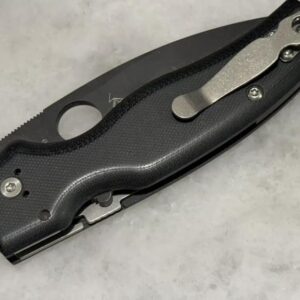 Titanium Deep Pocket Clip with Stainless Screws For Spyderco Shaman C229GP