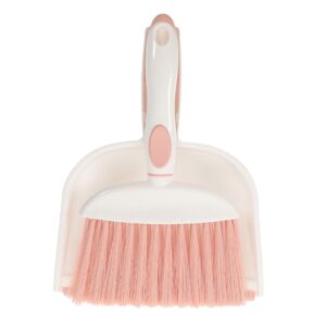 congarteno 1 set mini broom dustpan cleaning brush dustpan detailing brush small broom and dustpan mini cleaning brush pet nest cleaning tool kitchen stove shovel desktop sweep broom car pp