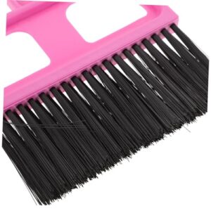 MERRYHAPY 1 Set Pet Cleaning Tool Cat Scrub Brushes for Cleaning Dryer Dog Wipes Pet Nest Broom Spray Cleaning Broom Counter Duster Broom Handle Outdoor Mini Broom Hideout Block Plastic Rosy