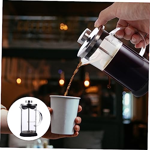 KICHOUSE 1pc Coffee Pot Tea Kettle Portable Coffee Maker Espresso Coffee Maker Coffee Espresso Machine Teapot for Coffee Manual Coffee Maker Coffee Press Coffee Teapot Plastic