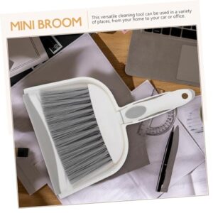 1 Set Mini Broom Dustpan The Cars Mini Brush Whisk Brooms Table Whisk Broom Pet Nest Broom Desktop Broom and Dustpan Small Broom and Dustpan Mini Broom and Dustpan Car Detail Brush Levemolo