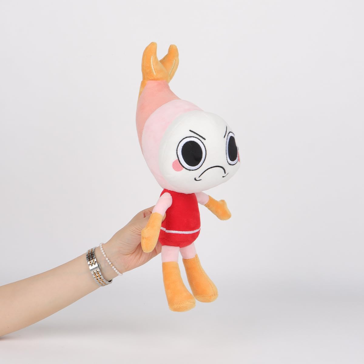 Dandy's World Collection - Dandy Plush, 13 Inches - Soft and Cuddly Companion for Kids and Fans (Shrimpo)