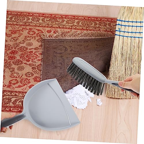 GOOHOCHY 5pcs Broom Dustpan Micro Brushes Mini Cleaning Brush Kid Broom Mop Table Dustpan and Balais Mini Saucepan Pet Mini Sweep Broom Board Aid Cleaning Scrub Brush Mini Broom Pp Purple