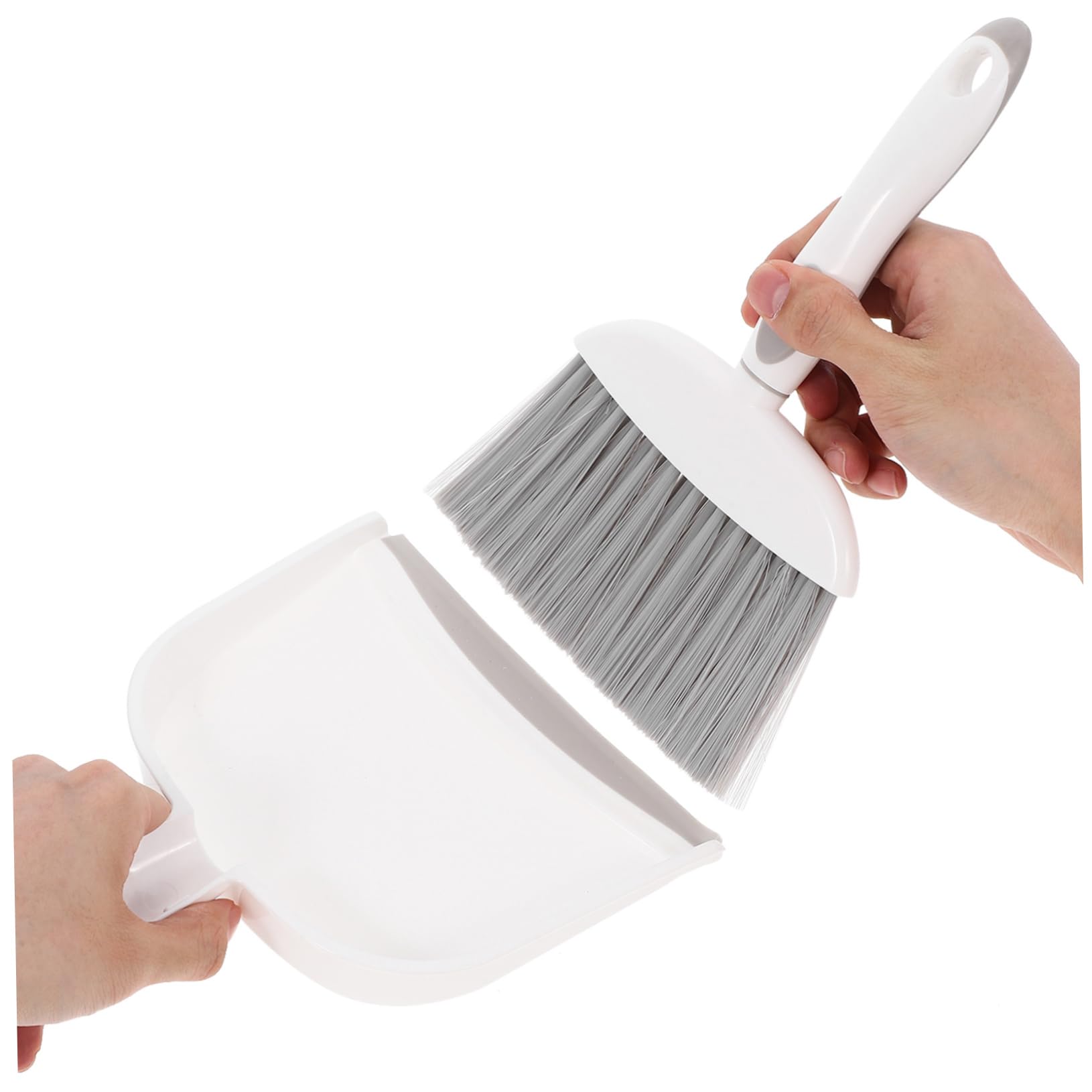 Amosfun 1 Set Mini Broom Dustpan Desktop Dustpan Car Gaps Brush Car Broom Table-top Cleaning Brush Table Whisk Brooms Table Top Brush Small Broom Dustpan Desktop Cleaning Broom Pp