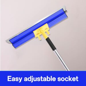 Drywall Bucket Scraper - Stainless Steel Drywall Putty Scraper - Multifunctional Bucket Scoop, Portable Hand Tool with Handle for Pulling Off Strips