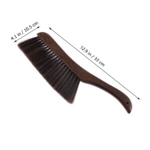 SOESFOUFU 1pc Sweeping Brush Mini Sweep Cleaner Tea Ceremony Broom Sofa Duster Floor Broom Small Broom Craft Broom Toy Cleaning Duster Bed Brush Whisk Hand Broom Floor Cleaning Coffee