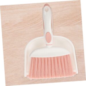 CONGARTENO 1 Set Mini Broom Dustpan Cleaning Brush Dustpan Detailing Brush Small Broom and Dustpan Mini Cleaning Brush Pet Nest Cleaning Tool Kitchen Stove Shovel Desktop Sweep Broom Car Pp