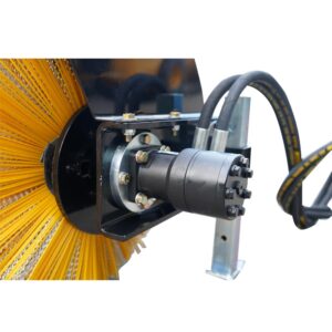 72" Skid Steer Hydraulic Rotary Angle Broom Sweeper Wire Brush