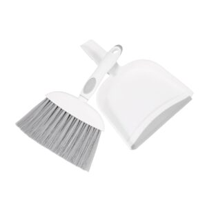 amosfun 1 set mini broom dustpan desktop dustpan car gaps brush car broom table-top cleaning brush table whisk brooms table top brush small broom dustpan desktop cleaning broom pp