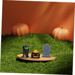 ORFOFE 24 Pcs Mini Figures Halloween Charms Miniature Things Resin Miniatures for Crafts