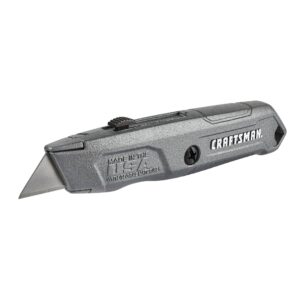 CRAFTSMAN Utility Knife, Retractable, 3 Blades Included (CMHT10585​) (Pack of 2)