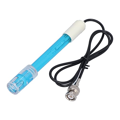 Composite PH Electrode Probe PH Tester Electrode for Chemical Industry Plastic Shell Non Fillable PH Sensor for PH Meter Suitable for Most PH and Controller BNC Connectors