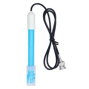 Composite PH Electrode Probe PH Tester Electrode for Chemical Industry Plastic Shell Non Fillable PH Sensor for PH Meter Suitable for Most PH and Controller BNC Connectors