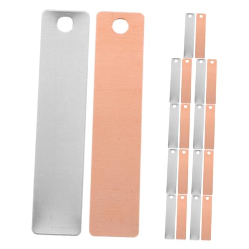 8 Pairs Battery Electrode Sheet Batteries Zinc Electrode Strip Zinc Plates Battery Experiment Materials Anode for Zinc Electroplating Zinc Anode DIY Fruit Battery Materials Copper HOOTNEE