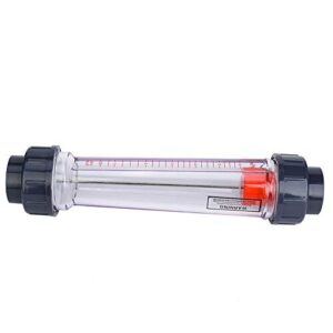 LZS-40 ABS Plastic Tube Type Liquid Flowmeter Meter 0.6-6m3/H