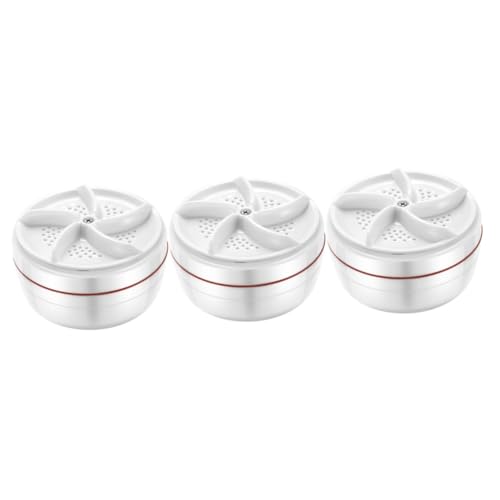 SHOWERORO 3pcs Mini Washing Machine Tiny Washing Machine Portable Washing Machine Sink Washing Machine Hand Washing Machine Portable Dishwasher Mini Portable Washer Sock Washer White Plastic