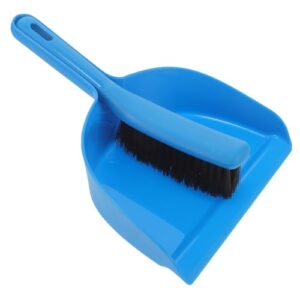 sosoport 4 sets plastic pool table cleaning kit mini broom and dustpan blue car vent cleaner cleaning small dustpan