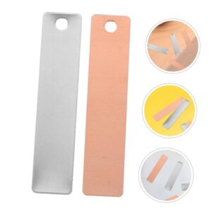 8 Pairs Battery Electrode Sheet Batteries Zinc Electrode Strip Zinc Plates Battery Experiment Materials Anode for Zinc Electroplating Zinc Anode DIY Fruit Battery Materials Copper HOOTNEE