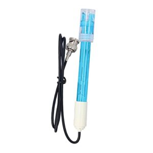 Composite PH Electrode Probe PH Tester Electrode for Chemical Industry Plastic Shell Non Fillable PH Sensor for PH Meter Suitable for Most PH and Controller BNC Connectors