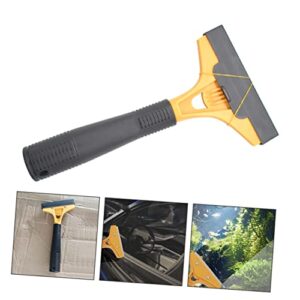 MOBUTOFU 1pc Plastic Home Tile Scraper Glass Scraper Paint Spatula Steel Ceramic Cleaning Tool