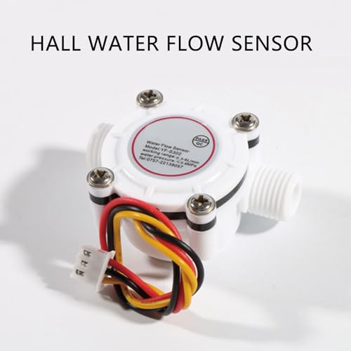 Small Water Flows Meter G1/4 Inch Connection 3.5-24V With Stable Pulses Frequency Water Flowing Monitors For Systems