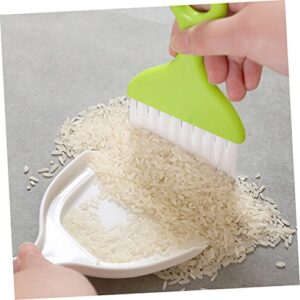 SOESFOUFU 2 Sets Cleaning Tools Small Hand Broom Cleaning Broom Desktop Cleaner Dustpan and Brush Tent Broom Dust Broom Hand Whisk Broom Broom Hand Held Broom Cleaning Dustpan Kid Broom