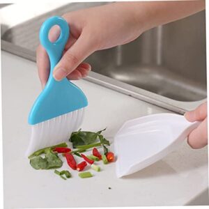 SOESFOUFU 2 Sets Cleaning Tools Small Hand Broom Cleaning Broom Desktop Cleaner Dustpan and Brush Tent Broom Dust Broom Hand Whisk Broom Broom Hand Held Broom Cleaning Dustpan Kid Broom