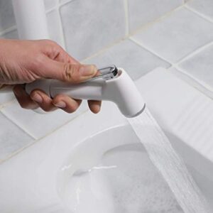 KANGQL Handheld Sprayer, 1Set Portable Toilet Bidet Tap Handheld Shower Sprayer Female Hygeian Device Home Bathroom Accessories