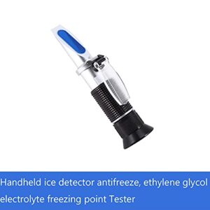 Battery Antifreeze Refractometer, Glycol Tester for Engine Coolant, Refractometer for, Propylene Glycol, Cleaning Fluids and Battery Fluids