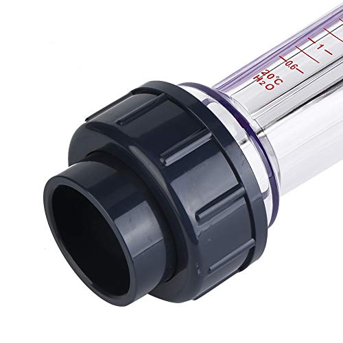 LZS-40 ABS Plastic Tube Type Liquid Flowmeter Meter 0.6-6m3/H