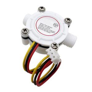 Small Water Flows Meter G1/4 Inch Connection 3.5-24V With Stable Pulses Frequency Water Flowing Monitors For Systems